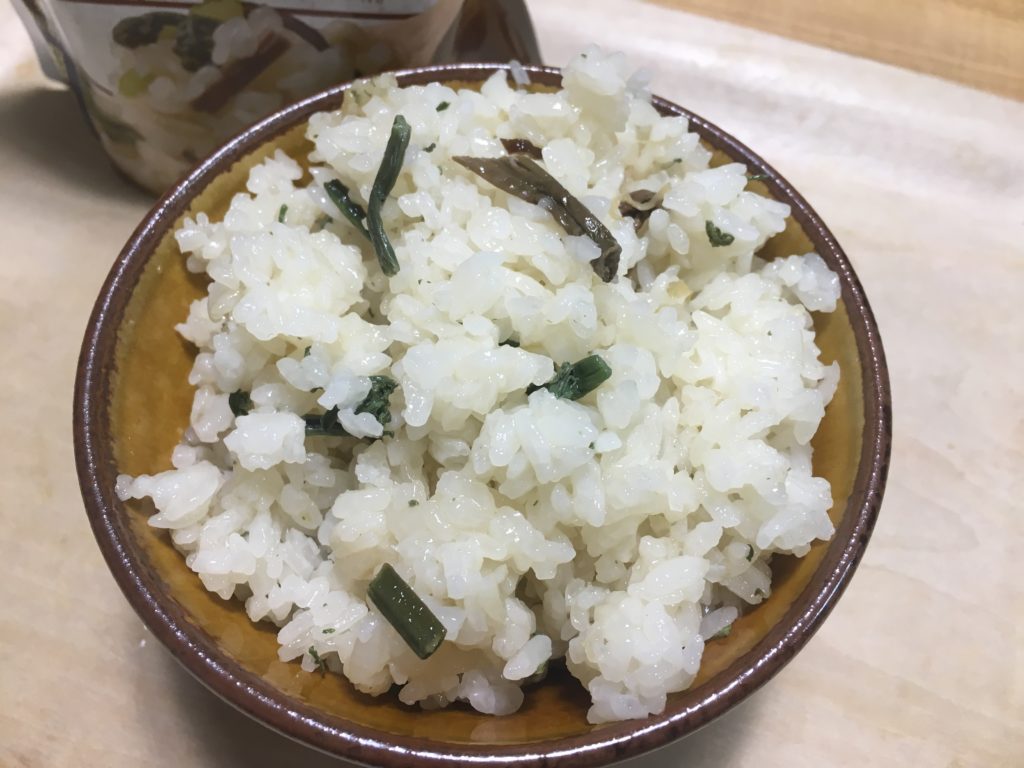 山菜おこわ